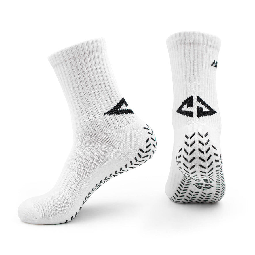 AIIMA grip sock - white backview