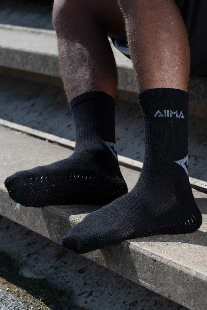 AIIMA grip sock - black