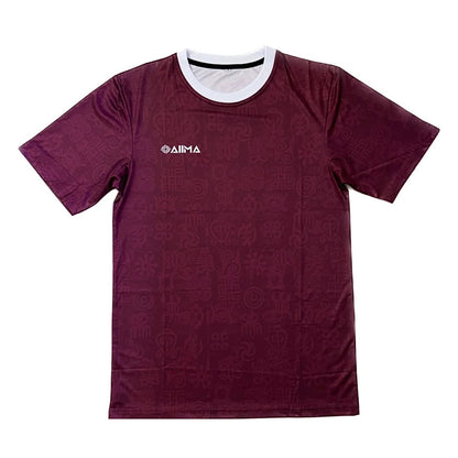 AIIMA jersey burgundy 