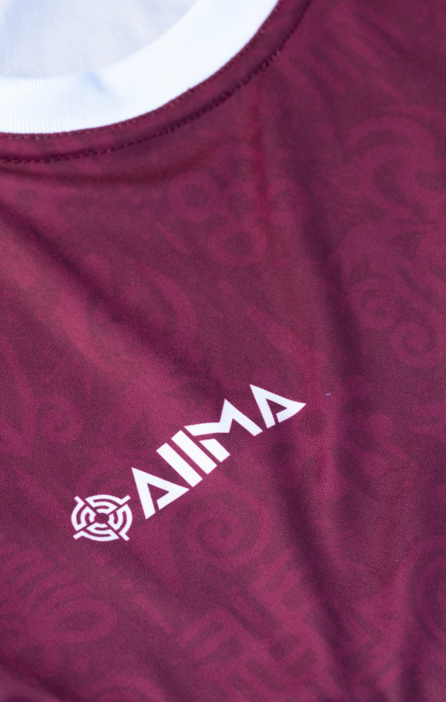 AIIMA jersey burgundy 