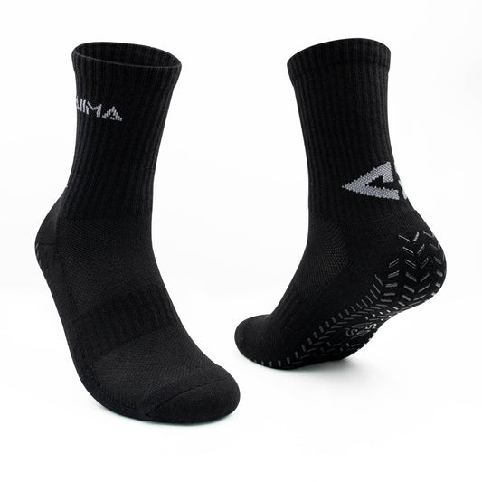 AIIMA grip socks black, sideview